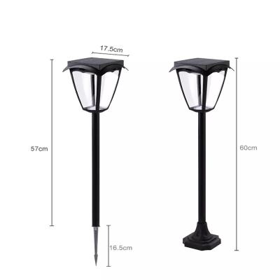 China With Mono solar panel in high working efficiency >21% GEBOSUN 2022 new product outdoor ip65 waterproof aluminum solar led garden light for sale