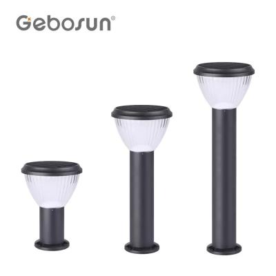 China With Mono solar panel in high working efficiency >21% GEBOSUN China Manufacturer cheap outdoor ip65 waterproof led solar garden light for sale