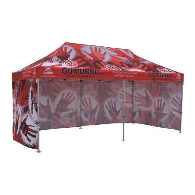 China UV-Resistant Windproof Folding Display Trade Show Advertising Tent 3*6m For Event Exhibition for sale