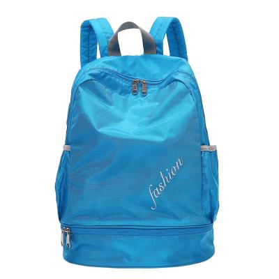 China Waterproof With Shoe Compartment Sports Bags For Outdoor Gym Travel School Backpack for sale