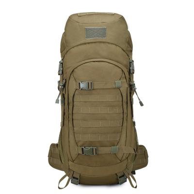 China Waterproof 50L Outdoor Internal Tactical Frame Rucksack Military Rucksack Bag for Camping Hiking for sale