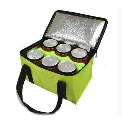 China 6 Box Insulated Custom Cooler Picnic Bag Beverage Beer Cooler Bag for sale