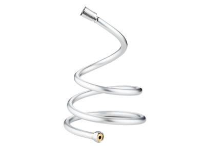 China Leyou Silver PVC Shower Hose , 150cm High Pressure Shower Hose 1/2 Connector for sale