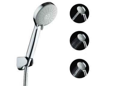 China Clear Impurities W10cm Bathroom Handheld Shower ABS TPR chrome for sale