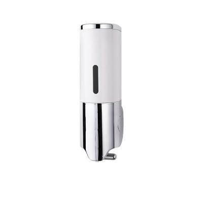 China 400ml Press Single Shampoo And Soap Dispenser , Restaurant Shower Wall Soap Dispenser for sale