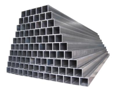 China Structure Pipe Hollow Metal Tubing Galvanized Square Tube Galvanized Square Hollow Section Steel for sale