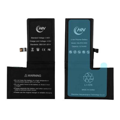 China Original Cell Phone HN Quality Lithium Polymer Mobile Phone Battery For iPhone Xs Max Battery iPhone Replacements for sale