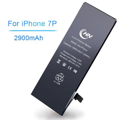 China Mobile Phone 2910 mAh Rechargeable Genuine Battery For iPhone 7 Plus Battery Replacement for sale