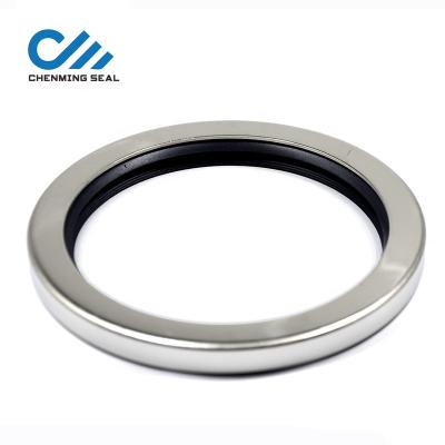 China Ceimin Double Lip Air Compressor 40*58*8 Mm Shaft PTFE 40-58-8 Rotary Seal Stainless Steel Shaft Seal for sale