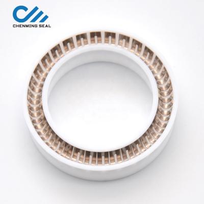 China Pneumatic Hydraulic / 29*40*10 Food Grade PTFE Seal Oil Clean Spring Activated Seal For Food Mixer Rod Sealing for sale