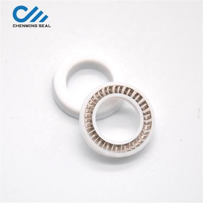 China Pneumatic Hydraulic / Oil Seal Grade 14X22X5 PTFE Clean Spring Activated Seal For Food Mixer Rod Sealing 14*22*5 for sale