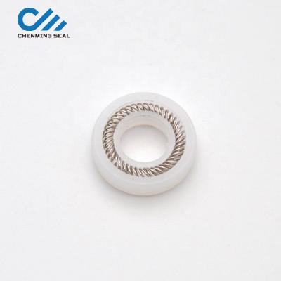 China Screw Air Compressor Wear Ring Machine Parts Dispensing Sealing Ring Spring 10.3*19.7*15mm PTFE Loaded Piston Activated Rod Seal 10.3*19.7*15 for sale