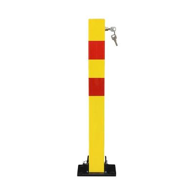 China Automatic Parking Lock Folding Parking Manual Parking Lock Steel Powder Coated Hot Selling Bollards Lock Factory Directly for sale