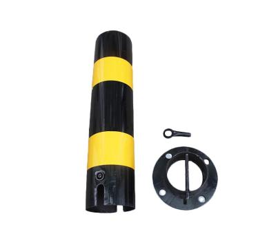 China Highway Traffic Steel Flexible Steel Bollard Bollards Removable Bollard Road Safety Warning Post for sale