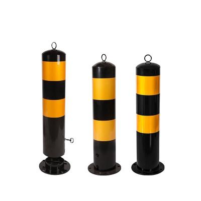 China Bollard Traffic Road Barrier Steel Removable Steel Warning Posts for sale