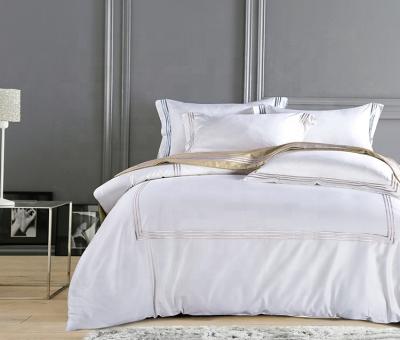 Китай Hotel linen/ 100% Bamboo fabric bed sheet hotel bedding hotel bed linen sets продается