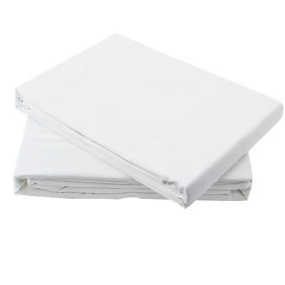 中国 wholesale hotel collection bedding white cotton dubai queen hotel bed sheet set fitted sheet 販売のため