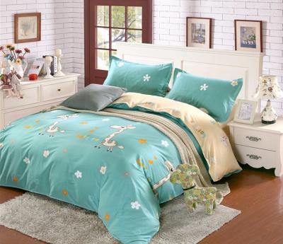 China luxury 100%Cotton children bed linen Nantong Supply High Quality Bedding Set bed sheet set for sale