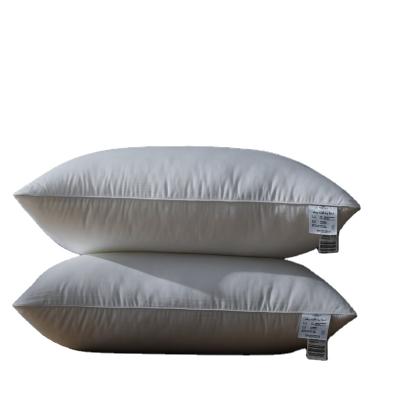 China Hotel Pillow 100% Cotton pillow Custom 233TC microfiber filling for sale