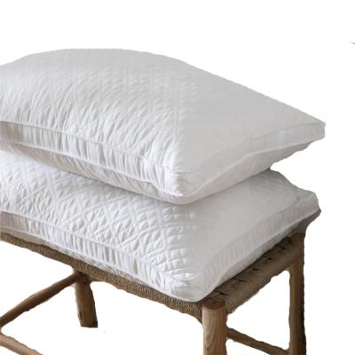 China Hotel Home Quilting pillow comfortable stereo pillow White Soft Bed Pillow for sale