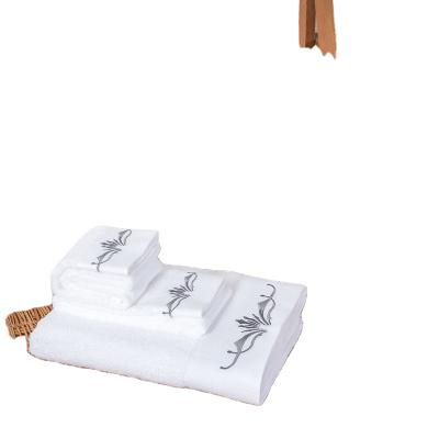 China White 100% terry cotton towel Set for sale