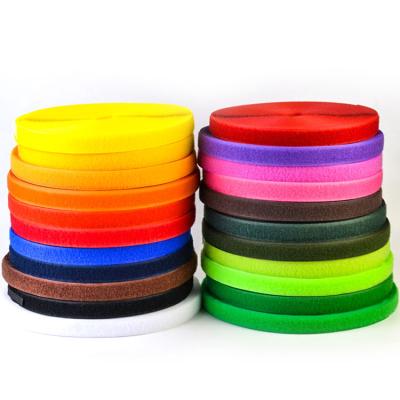 China Sustainable Grade Non-Self Colorful Premium Adhesive Sew-on Style Sold Reusable Hook And Loop Tape for sale