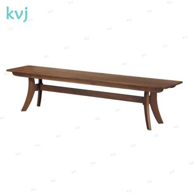 China Solid Wood Wooden Dining Bench KVJ-8031long for sale