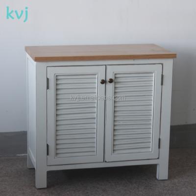 China KVJ-7527 Hot Selling Solid Wood French Style Classic Wooden Cabinet for Bathroom for sale