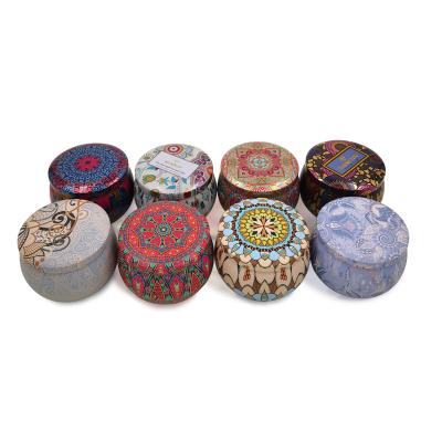 China Recycled Materials Scented Candle Tin Box for sale