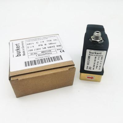 China Burkert 00125336 Plunger Valve 0-10 Bar Pressure Range 6014 Series for sale