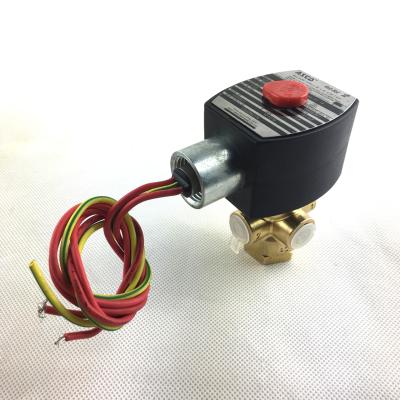 China ASCO SCB320B174.230/50 – NPT1/4 3/2 Universal Brass Body NBR Series 320 Direct Operated Inline Solenoid Valves for sale