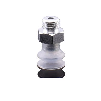 China VASB15 FESTO Vacuum Rubber Suction Cup Round Shape PUR Brass Screwed Trunnion for sale