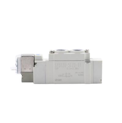 중국 포트 크기 Ø6 SY3420-6LZD-C6 SMC Pneumatic Solenoid Valve3 위치 배기가스 센터 DC12V 판매용