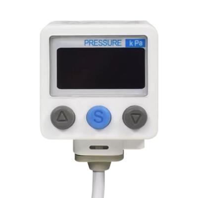 China ZSE30A-01-P SMC Digital Pressure Switch Vacuum Pressure R1/8 2-Color Display PNP Open Collector 1 Output for sale