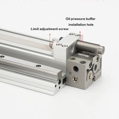 China MY1H25G MY1H Mechanical Rodless Cylinder MY1H25-100 /200/300/...1500/... /2000 for sale