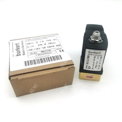 China 00125355 BURKERT 6014 D Normally Open G1/8 1.5 Flow Hole AC220V 8W Brass Valve Body 32 * 32 0~16bar for sale