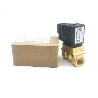 China 00126227 G1/4 Burkert Solenoid Valve 6014 C Normally Closed AC220V 8W Stainless Steel Valve Body 0~10bar for sale