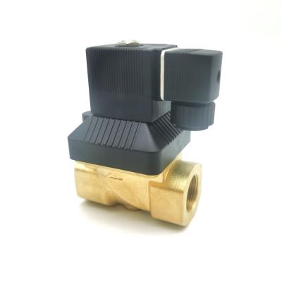 China burkert electromagnetic valve 00125367 6014 C Direct Acting Bottom Plate Connection Normally Closed 2.0 Flow Hole DC24V 8W Brass Valve Body 0~10bar for sale