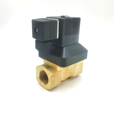 China Burkert Solenoid Control Valve 00125367 6014 C Direct Acting Bottom Plate Connection Normally Closed 2.0 Flow Hole DC24V 8W Brass Valve Body 0~10bar for sale