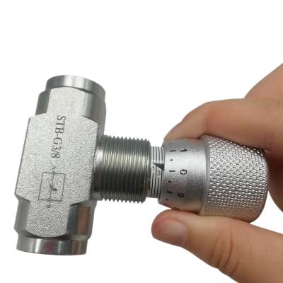 China Durable Hydraulic Control Valve STB-G3/8 45 To 2000 Ssu 6 To 420 CSt for sale