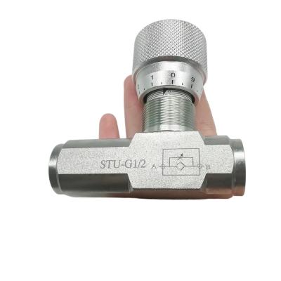 China 10-500 Mm2 ⁄ S Viscosita fluido Pressure Control Valve STU-G1/2 for sale