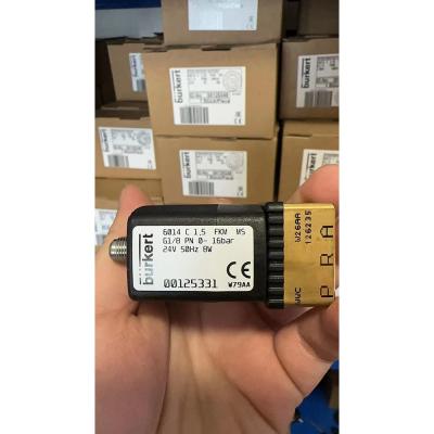 China Burkert-Solenoidventil Körper aus Edelstahl NBR Dichtung 00125331 6014 0-16bar zu verkaufen