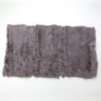 China Soft Bedding Floor Rabbit Hair Blanket 100% Real Rabbit Fur Natural Skin Wholesale Warm/Luxury/Smooth/Eco-Friendly/Soft/High-end Stay for sale