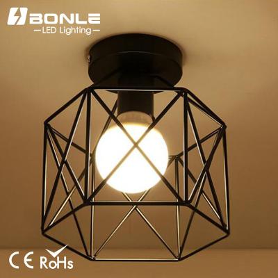 China Industrial Hot Selling Vintage Indoor Led Ceiling Light Droplight Barlef LED Retro Hanging Light for sale