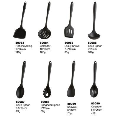 China Sustainable Kitchen Accessories Silicone Kitchen Utensil Set 8pcs/set Silicone Tools In Kitchen for sale