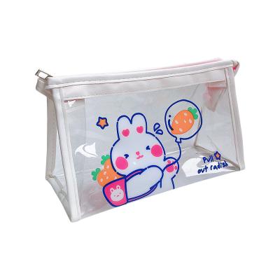 China Creativity Clear Makeup Bag Contemporary Hot Selling High Quality Transparent Cosmetic Bag for sale