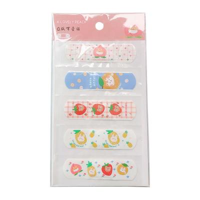 China Decroration Stain Cartoons Elastic Band Aid Wholesale Cute Portable Breathable Band Aid for sale