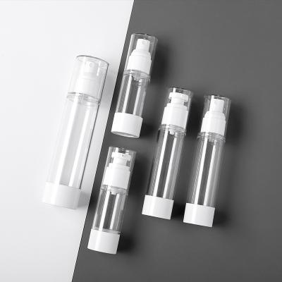 China Package 15Ml 30Ml 50Ml Cosmetic Luxury Airless Pump Bottle Airless Cream Lotion Sprayer Bottle for sale