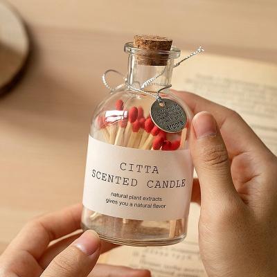 China Traditional Glass Favor Jars with Cork Lids Honey Pot Bottles Bulk Set plus Label Tags and Twine Wedding and Party for sale