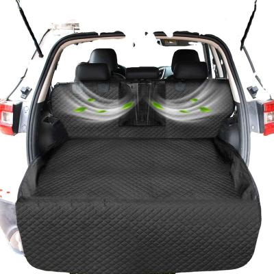 China 100% Luxury Waterproof Waterproof Pet SUV Car Trunk Cargo Boot Protector Cover Liner For Travel Dog Car Seat Cover Dog Safety Protector for sale